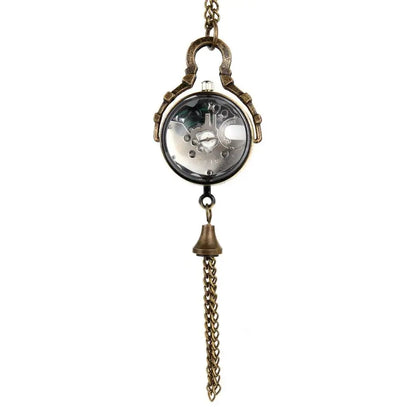 collier montre femme bronze sautoir vintage quartz