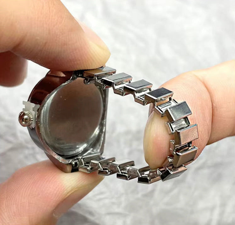 Bague montre femme ajustable